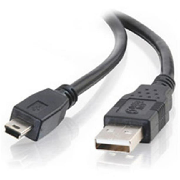 Pack of 1 CABLE USB A TO MINI-B 1M WHITE 